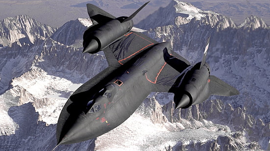 Avions militaires, Lockheed SR-71 Blackbird, Fond d'écran HD HD wallpaper