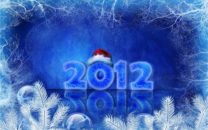 2012 Firande, firande, nytt år, HD tapet