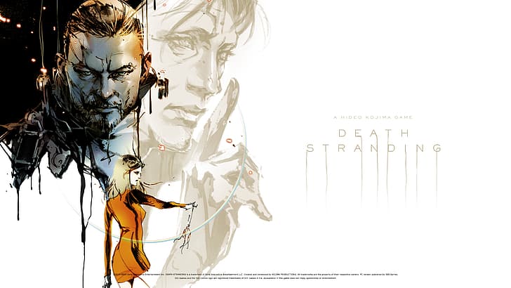 Death Stranding, Hideo Kojima, konceptkonst, HD tapet