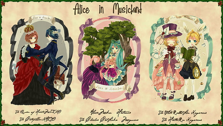 alice in wonderland lockscreen on Tumblr