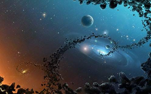 Magie, Universum, 1680x1050 breit, HD-Hintergrundbild HD wallpaper
