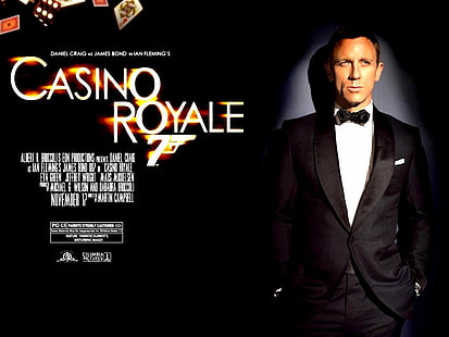 Casino Royale Casino Royale - 007 - James Bond - film - finzione - agente d'avventura 007 in Casino R Entertainment Movies HD Art, James Bond, Casino Royale, Casino Royale - 007 - James Bond - film, Daniel Craig, Sfondo HD HD wallpaper