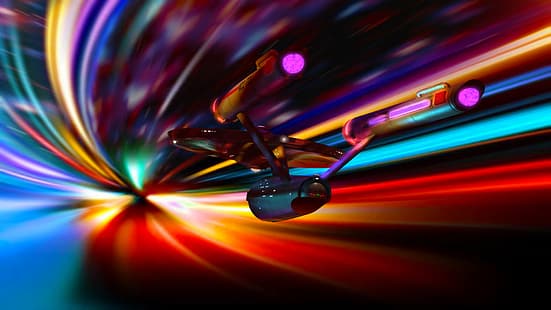 Star Trek, USS Enterprise (astronave), Star Trek Kelvin Timeline, Sfondo HD HD wallpaper