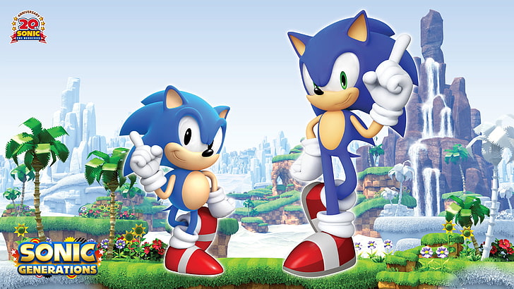 Sonic, Sonic Generations, Generations, Sonic the Hedgehog, HD wallpaper