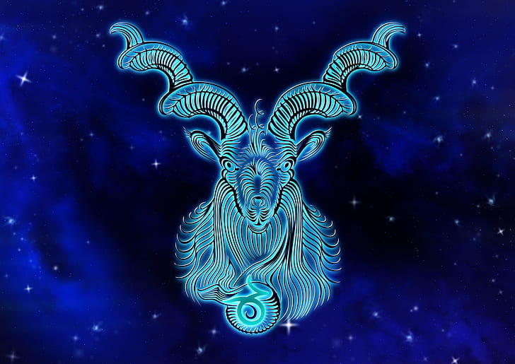Künstlerisch, Sternzeichen, Steinbock (Astrologie), Horoskop, Sternzeichen, HD-Hintergrundbild