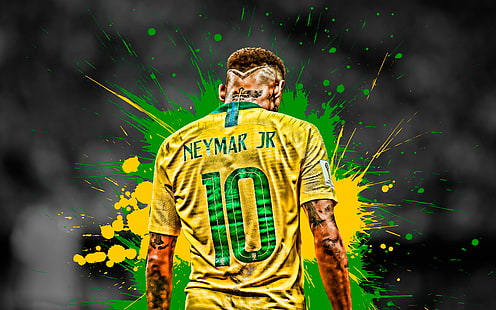 Piłka nożna, Neymar, Brazylijczyk, piłkarz, Tapety HD HD wallpaper