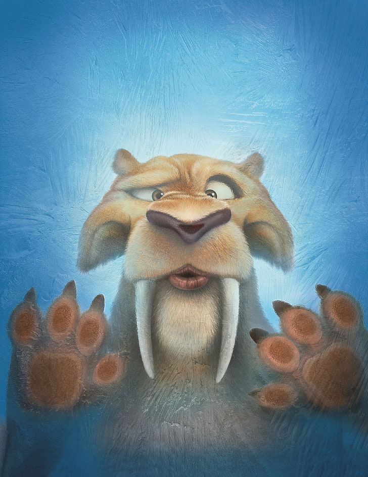 Animation, Ice Age Collision Course, Diego, Ice Age, 4K, HD wallpaper