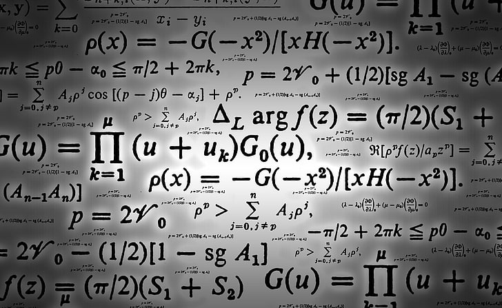 Math, formula text lot, Artistic, Typography, Math, HD wallpaper