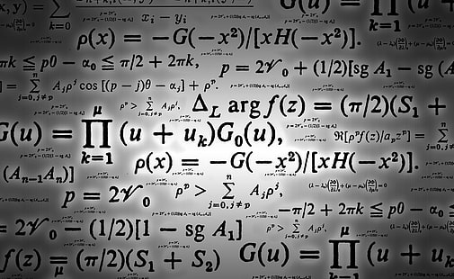 คณิตศาสตร์จำนวนข้อความของสูตรศิลปะการพิมพ์ตัวอักษรคณิตศาสตร์, วอลล์เปเปอร์ HD HD wallpaper