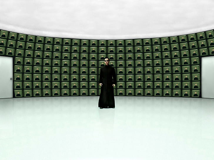 the matrix movies the matrix reloaded neo keanu reeves, HD wallpaper
