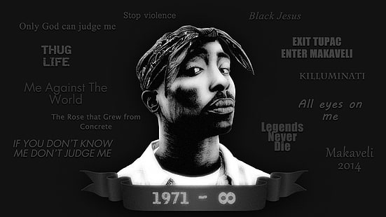 Sångare, 2Pac, Hip-Hop, Killuminati, Makaveli, Rap, Shakur, Tupac Shakur, HD tapet HD wallpaper