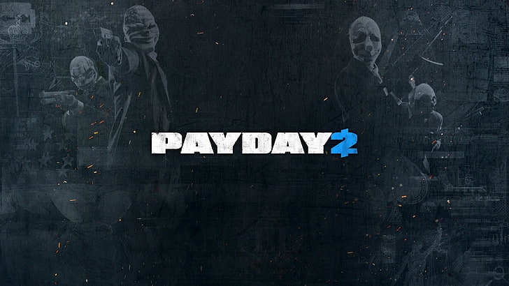 Pay Day 2 affisch, Payday 2, videospel, HD tapet