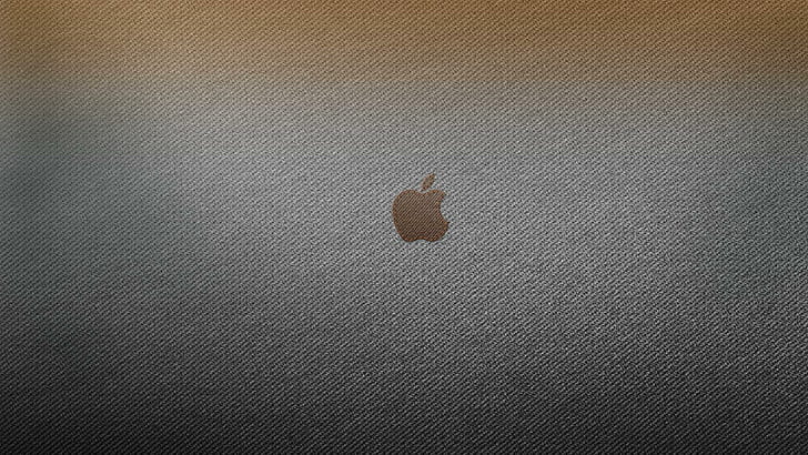 Apple Denim Corduroy HD, โลโก้แอปเปิ้ล, ผ้าลูกฟูกเดนิมแอปเปิ้ล, วอลล์เปเปอร์ HD