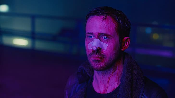 Ryan Gosling, Blade Runner 2049, deprimerande, filmscener, HD tapet