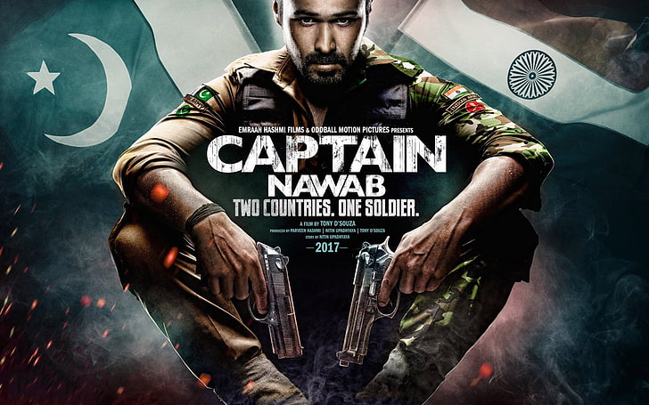 Капитан Наваб Первый взгляд, фильмы, фильмы Болливуда, Болливуд, Эмраан Хашми, HD обои