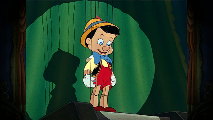 1pinocchio, animation, comedy, disney, family, fantasy, marionette, pinocchio, puppet, wood, wooden, HD wallpaper