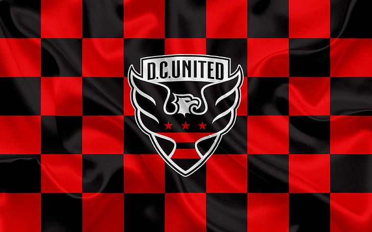 Piłka nożna, D.C. United, emblemat, logo, MLS, Tapety HD