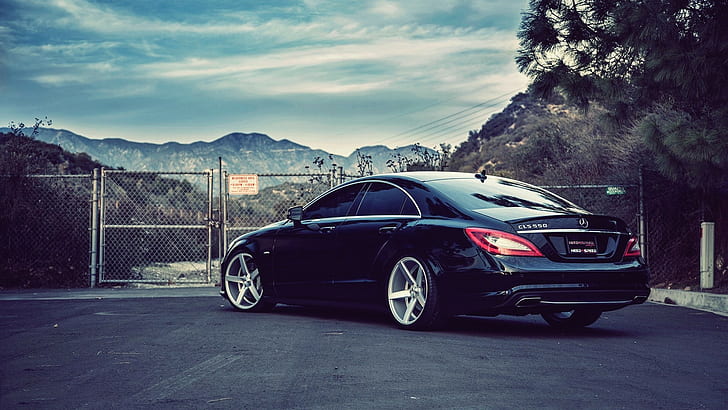 Mercedes-Benz, supercars, voiture, Mercedes-Benz CLS, Fond d'écran HD