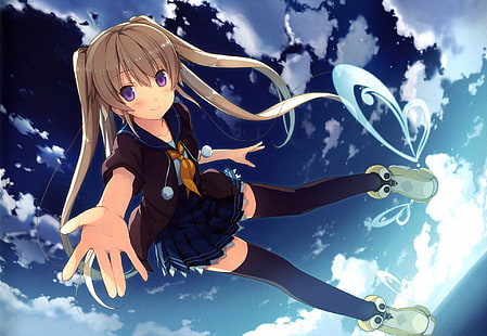 Anime, Aokana: Four Rhythm Across the Blue, Mashiro Arisaka, HD wallpaper HD wallpaper