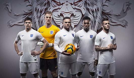 Das England-Fußballtrikot für die Brasilien-Weltmeisterschaft 2014, Weltmeisterschaft 2014, England-Fußballtrikot, Brasilien-Weltmeisterschaft 2014, HD-Hintergrundbild HD wallpaper
