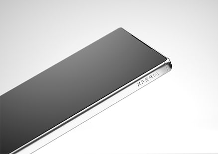 сребърен смартфон Sony Xperia, xperia, z5, sony, смартфон, HD тапет HD wallpaper