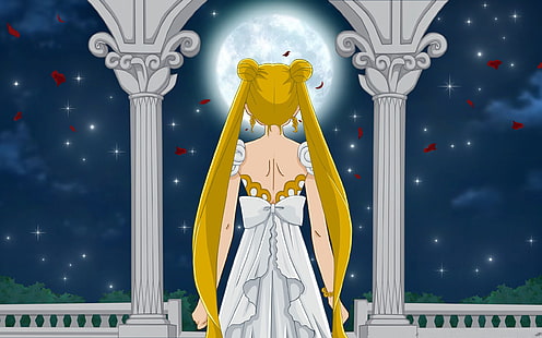 Sailor Moon, Moon, HD wallpaper HD wallpaper