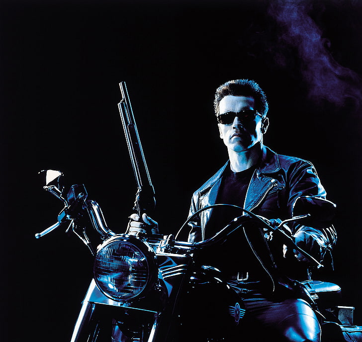 Terminator 2: Judgement Day, Arnold Schwarzenegger, 4K, HD-Hintergrundbild