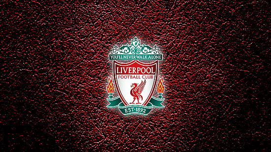 Logo, Liverpool FC, 4K, klub sepak bola, The Reds, Wallpaper HD HD wallpaper
