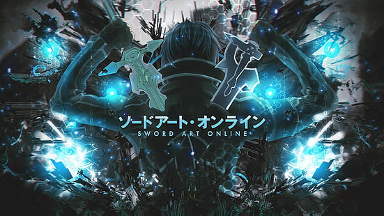 خلفية Sword Art Online ، Sword Art Online ، Kirigaya Kazuto ، السيف، خلفية HD HD wallpaper
