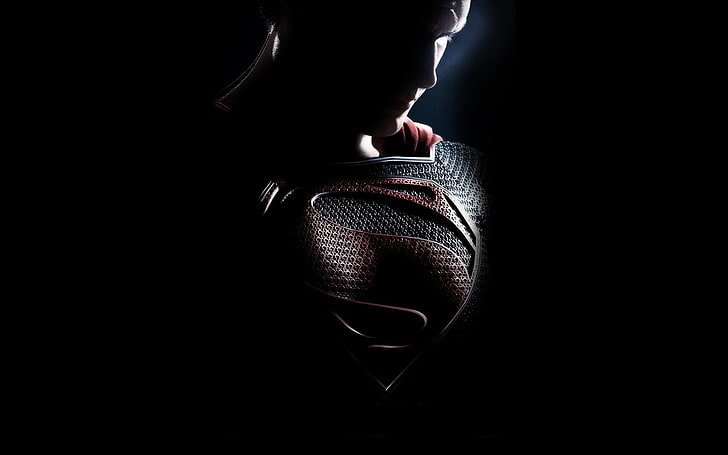 Tapeta Supermana, Henry Cavill, Superman, cień, światła, ciemność, fotografia, Tapety HD