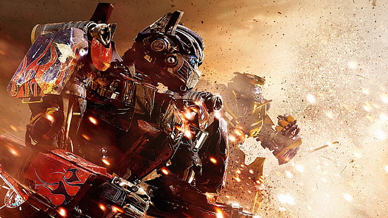 Optimus Prime und Bumblebee in Transformers 3, Transformers, Optimus, Bumblebee, HD-Hintergrundbild HD wallpaper
