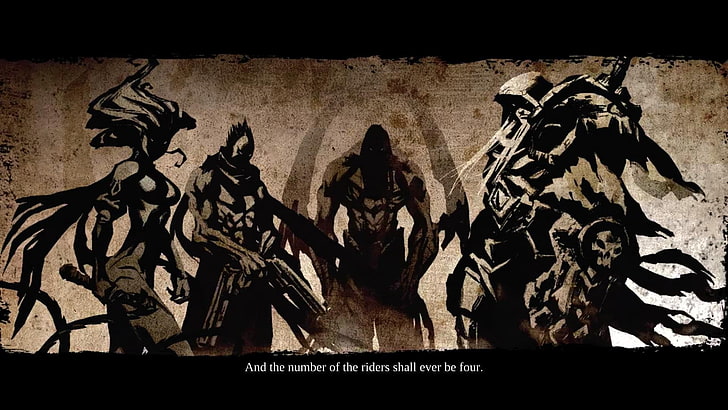 Darksiders, morte, Quattro cavalieri dell'Apocalisse, guerra, Sfondo HD