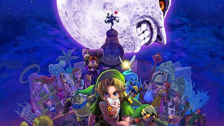 The Legend of Zelda, The Legend of Zelda: Majora's Mask, HD wallpaper
