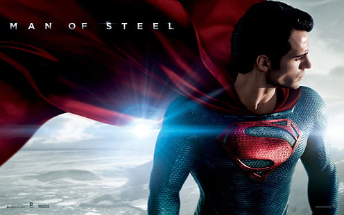 Кал-Ел Човек от стомана, човек от стомана, Хенри Кавил, супермен, HD тапет HD wallpaper