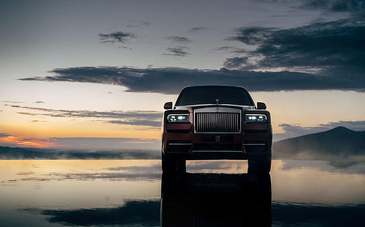 Rolls-Royce Cullinan, rolls royce cullinan suv, coche, Fondo de pantalla HD