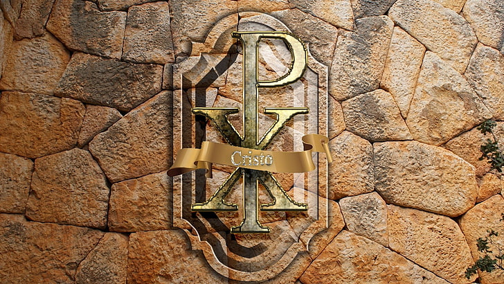 pedra marrom, escudo, HD papel de parede