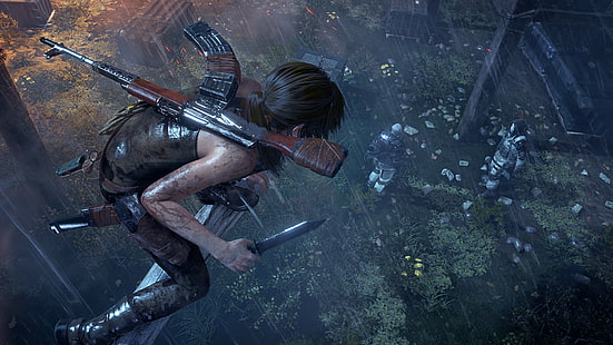 Лара Крофт, Rise of Tomb Raider, компютърни игри, Rise of the Tomb Raider, HD тапет HD wallpaper