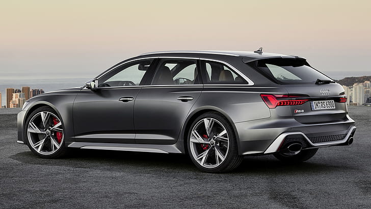 Audi, Audi RS6 Avant, Auto, Luxusauto, Silberauto, Kombi, HD-Hintergrundbild