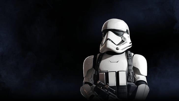 Stormtrooper, Star Wars Battlefront II, Heavy Stormtrooper, 5K, Heavy class, HD тапет