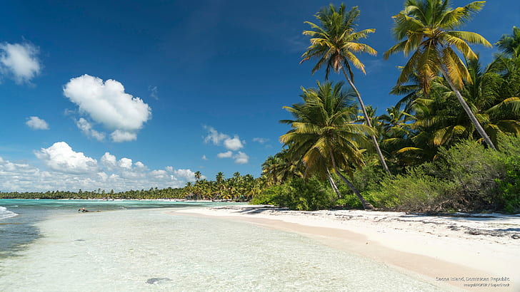 Saona Island, Dominikana, Wyspy, Tapety HD