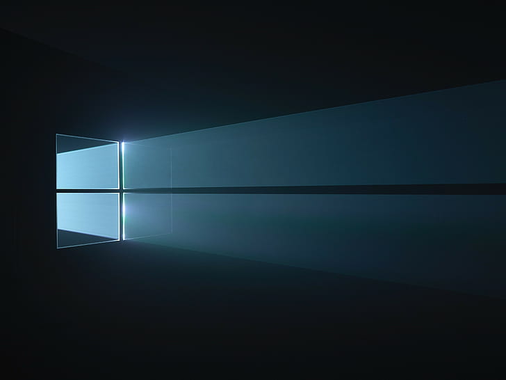 Windows 10 abstrakt gmunk, HD tapet