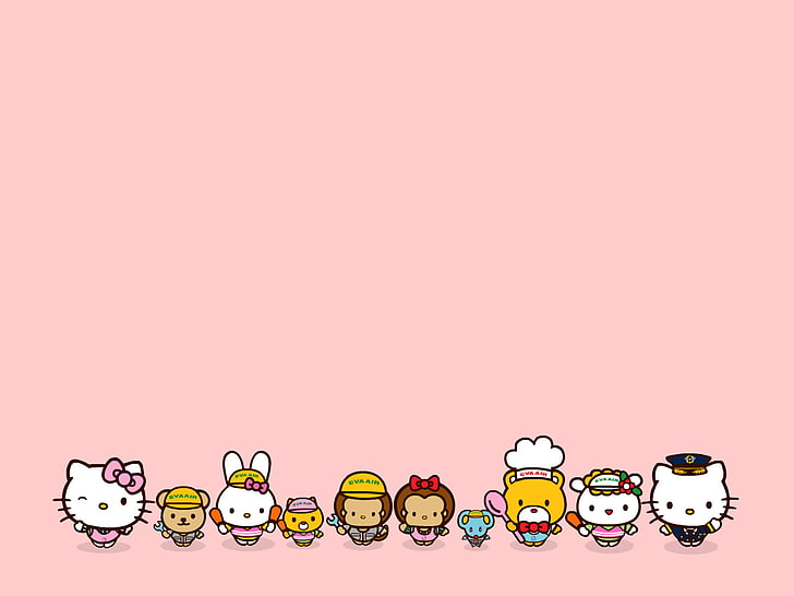 ภาพตัดปะ Hello Kitty, อะนิเมะ, Hello Kitty, วอลล์เปเปอร์ HD