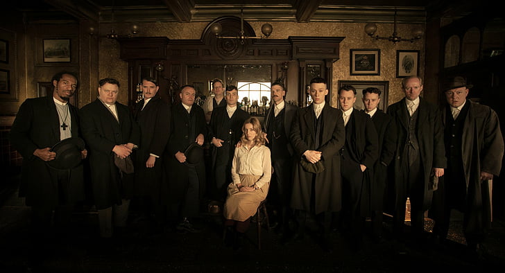 TV-show, Peaky Blinders, Cast, HD tapet