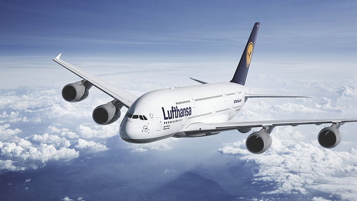 Aleman, Avion, Civil, Comercial, Lufthansa, HD-Hintergrundbild