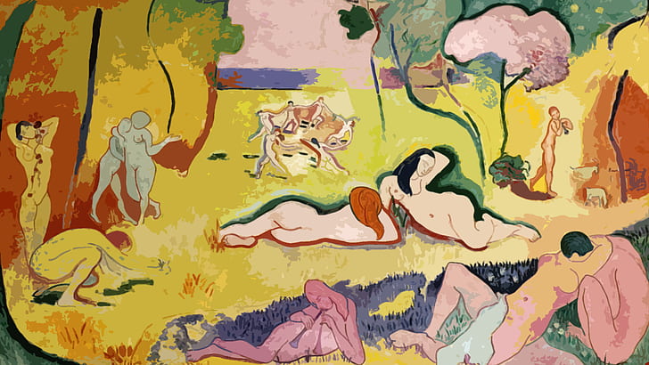 Анри Матис, класическо изкуство, дигитално, касапско изкуство, HD тапет