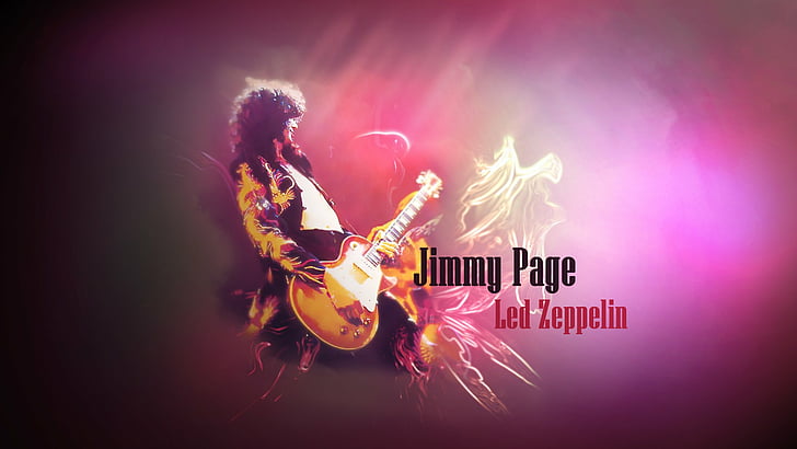 Music, Jimmy Page, HD wallpaper