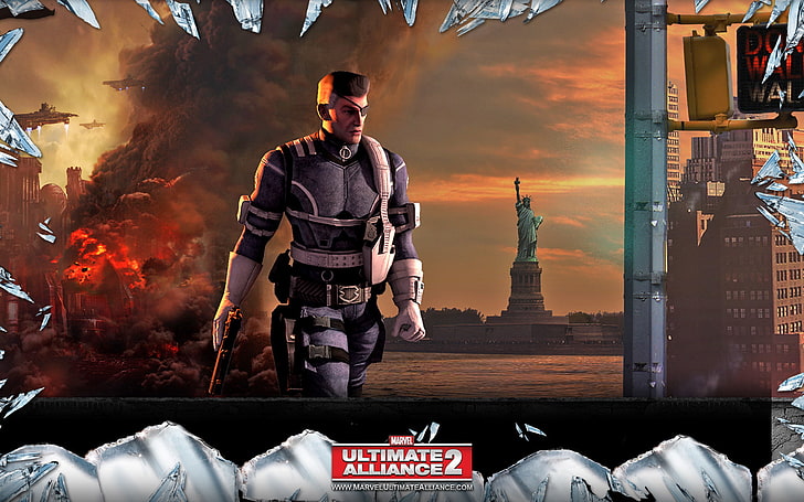 Marvel Ultimate Alliance 2, Ultimate Alliance 2 wallpaper, Games, HD wallpaper
