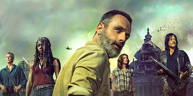 The Walking Dead sezon 9, The Walking Dead sezon 8, The Walking Dead, programy telewizyjne, hd, 4k, 5k, 8k, 10k, 12k, Tapety HD HD wallpaper