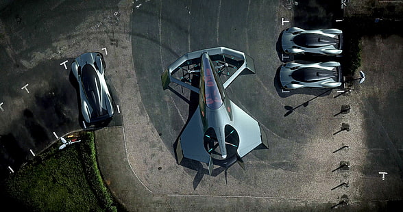 Aston Martin VVC, 4K, Flying Taxi, Fondo de pantalla HD HD wallpaper