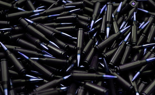 Ammunition Bullets HD Wallpaper, black ammunition lot, Army, Black, HD wallpaper HD wallpaper